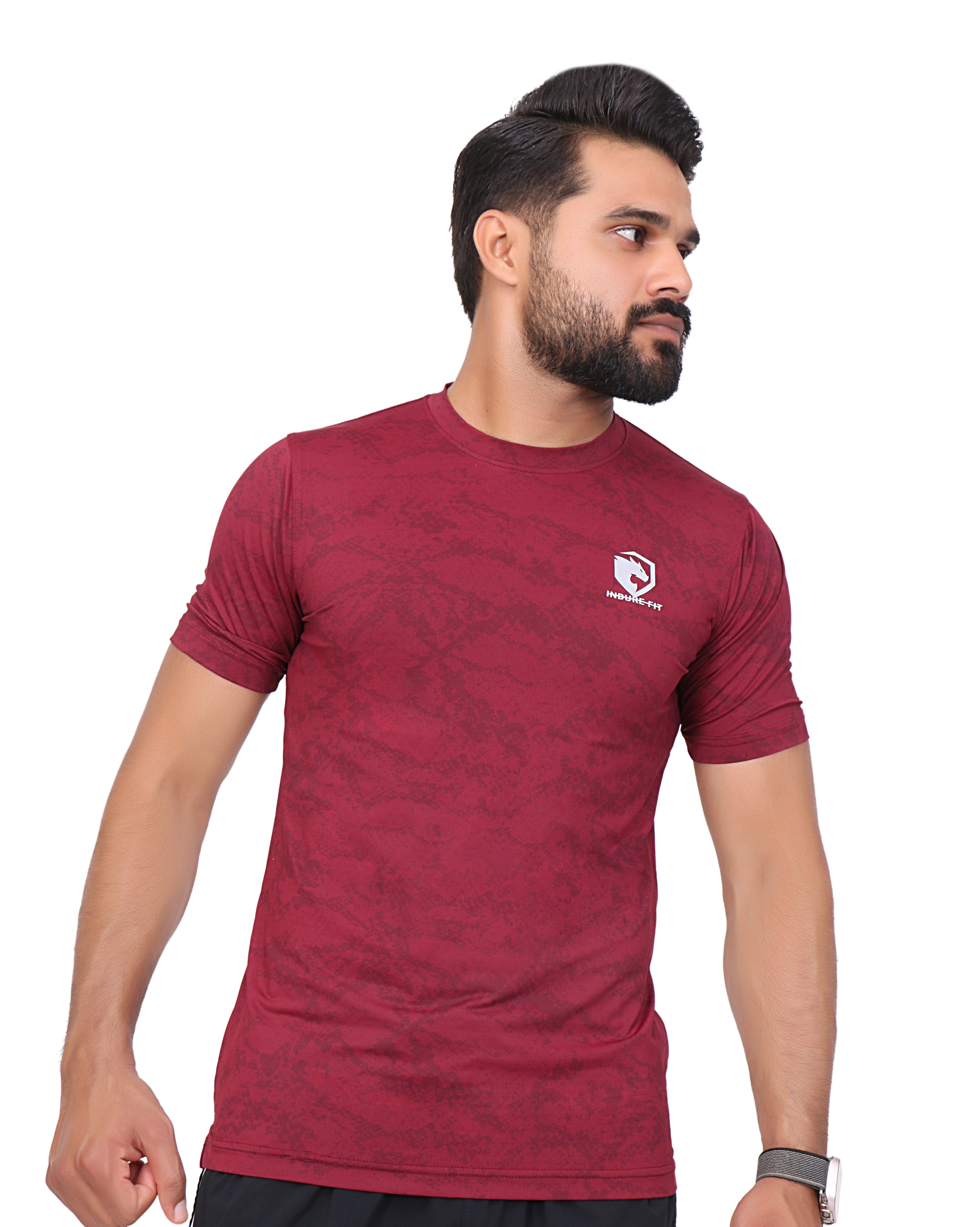 IF- Core Fit Tee Maroon